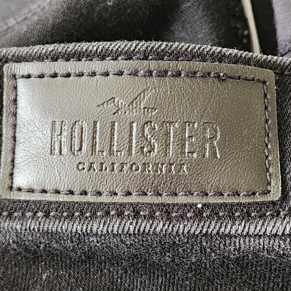 Hollister Black high rise super skinny soft stretch jeans size 9L W29 L 30 - Picture 11 of 11
